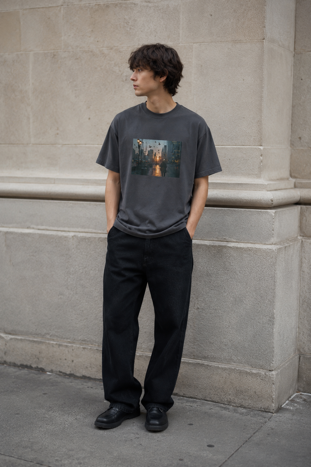 Duskline box tee