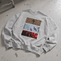 Static bloom vintage sweatshirt