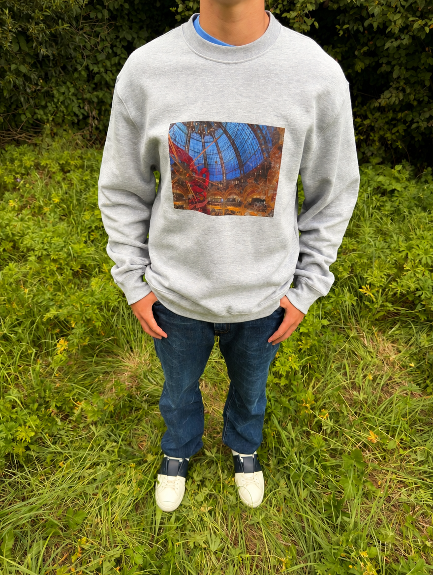 Paris Lafayette Distressed Sweatshirt