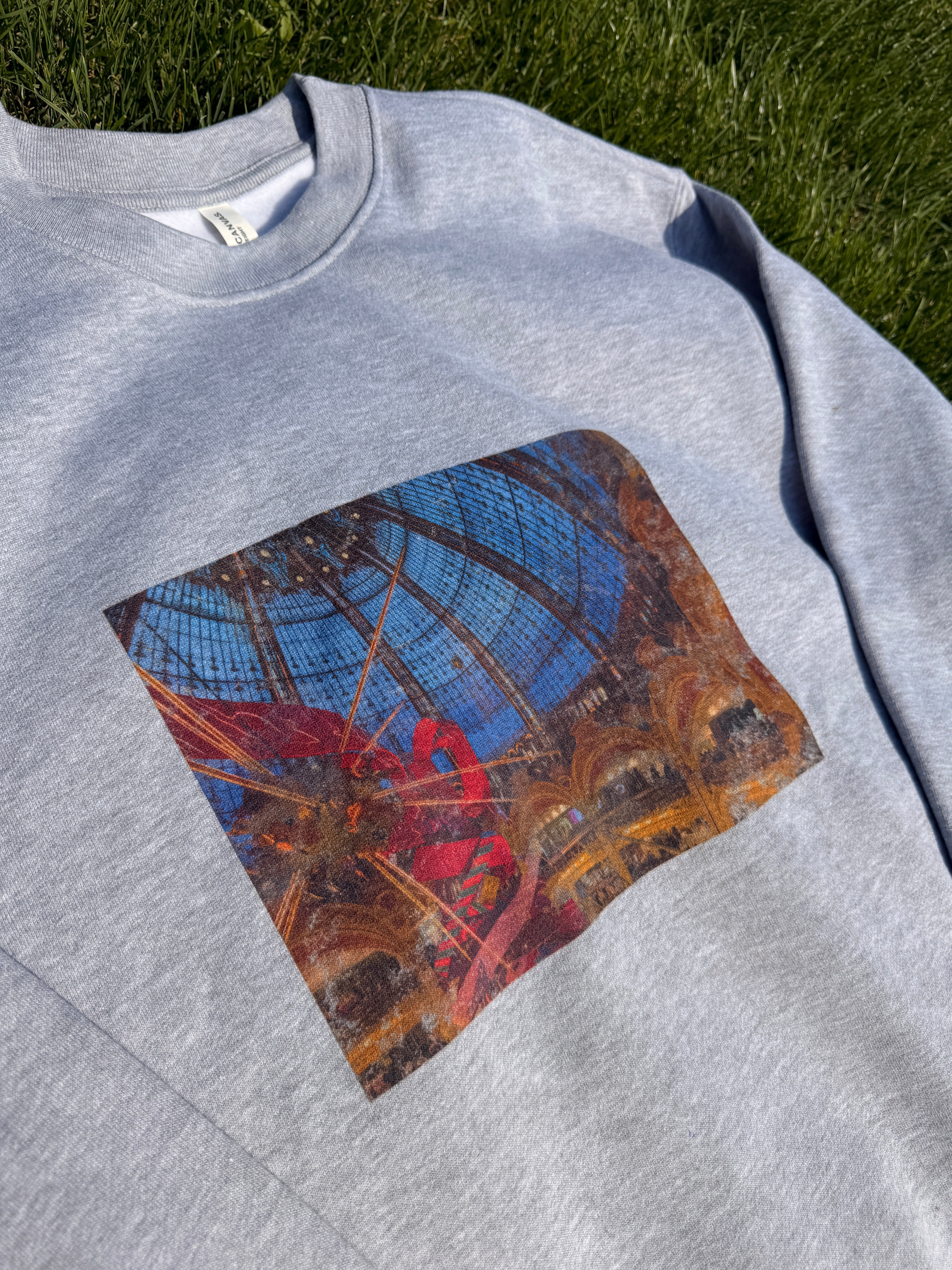 Paris Lafayette distressed sweatshirt