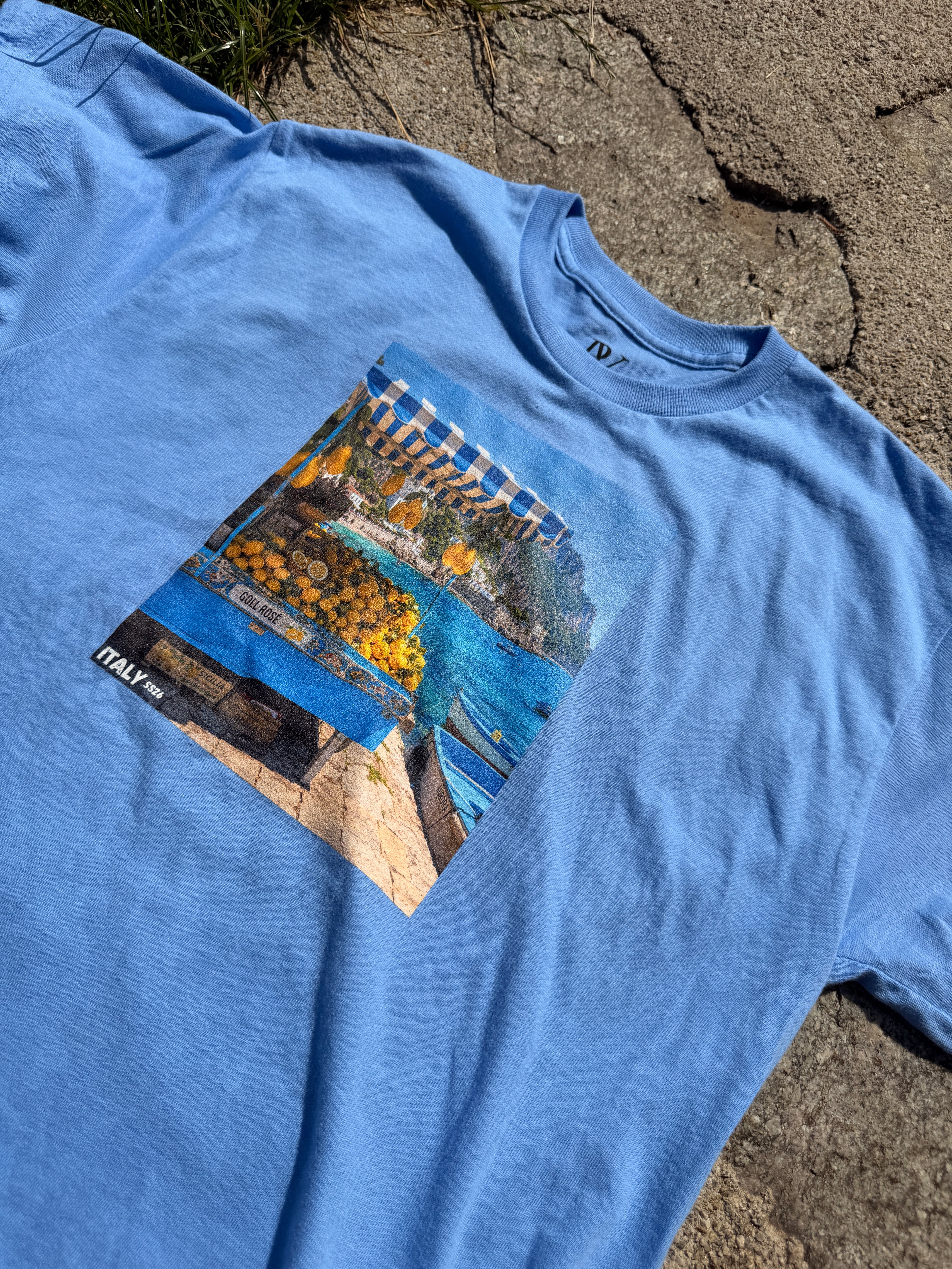 Italy coast tee