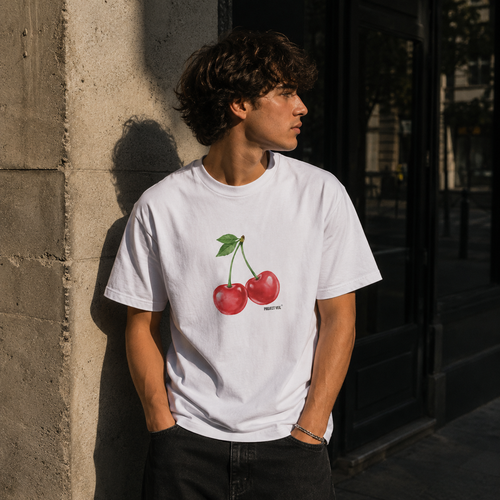 Cherries box tee (230GSM)