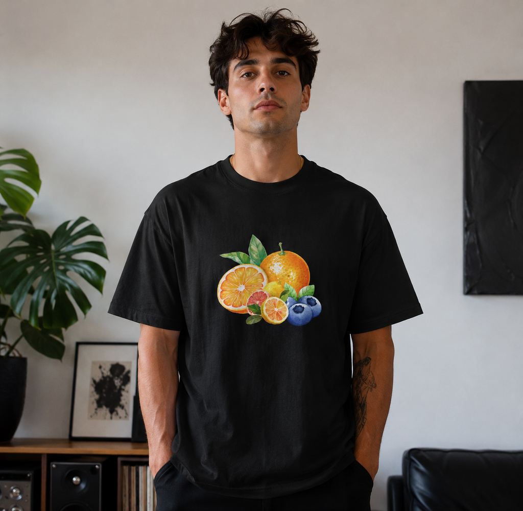 Oranges boxy tee