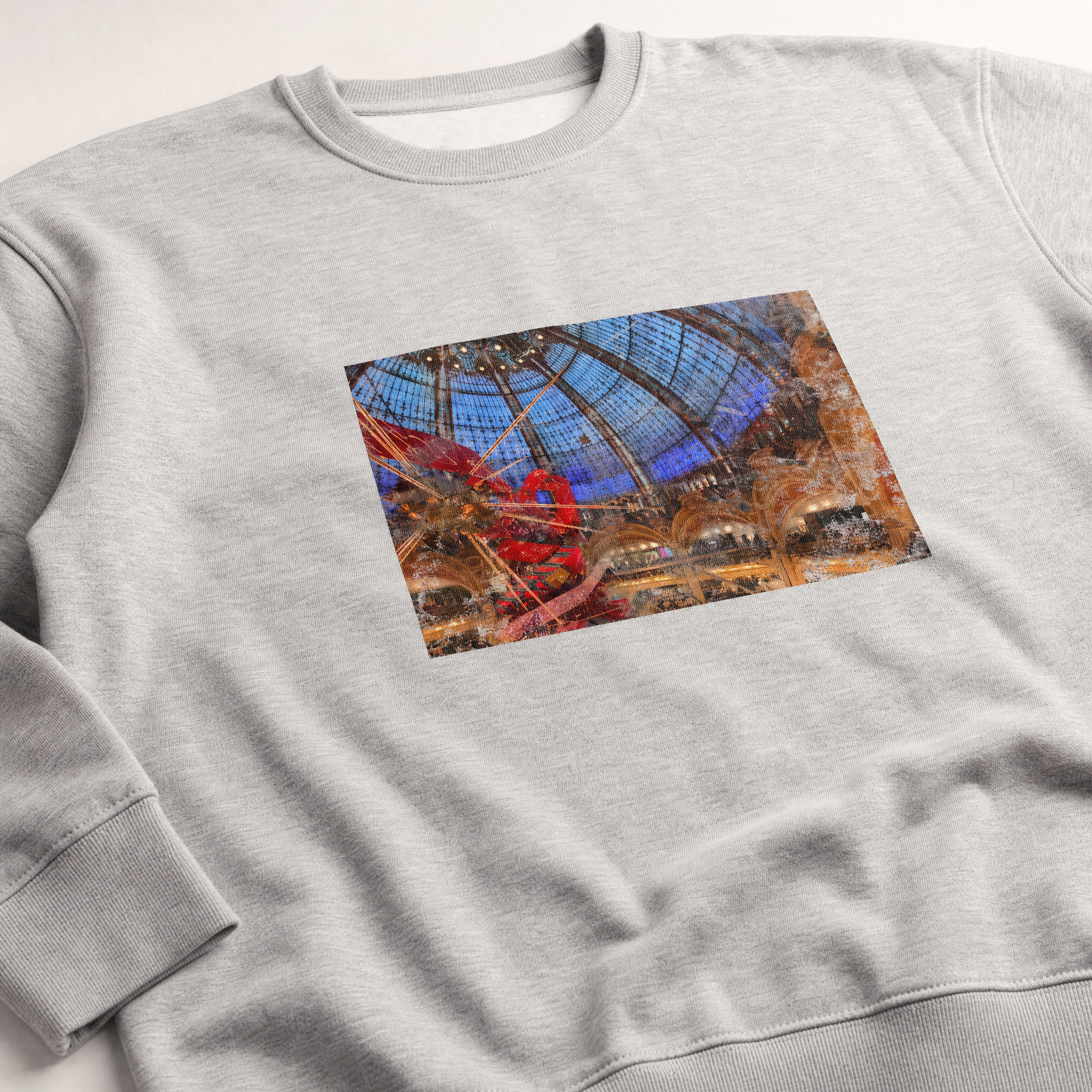Paris Lafayette distressed sweatshirt