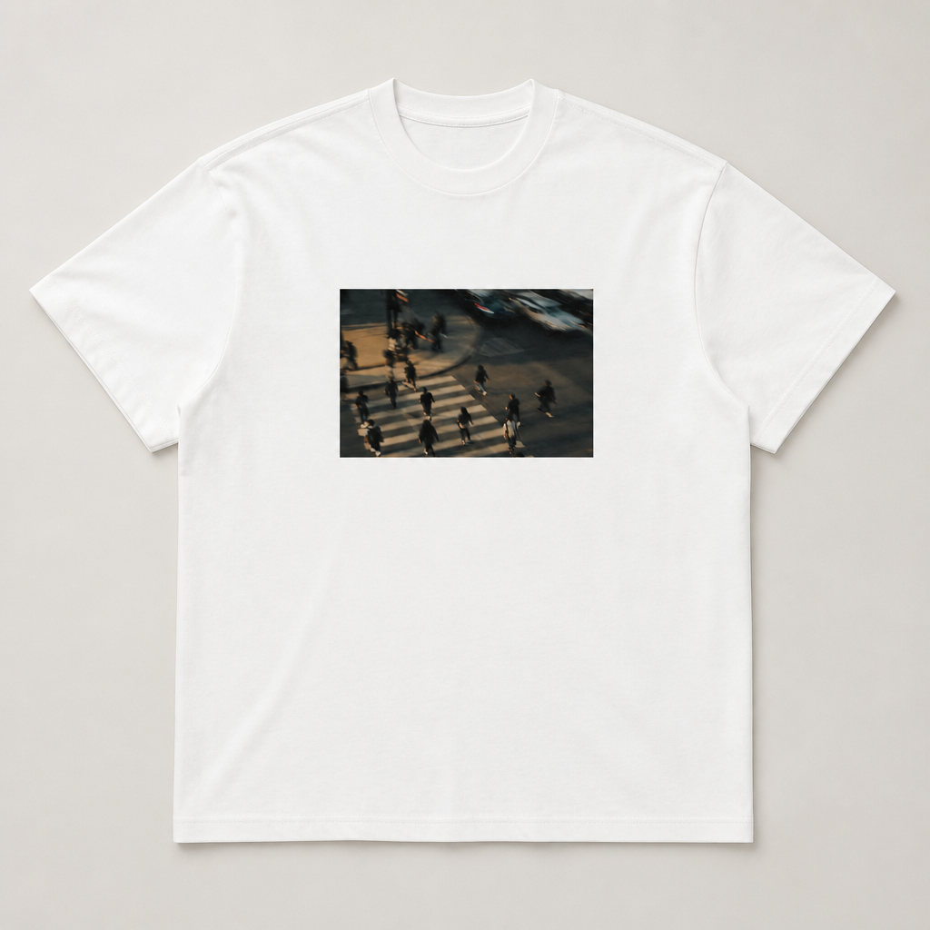 Archive frame box tee
