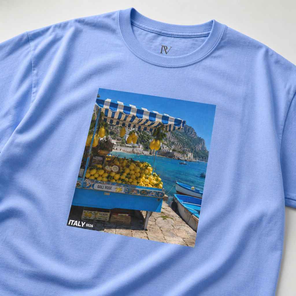 Italy coast tee