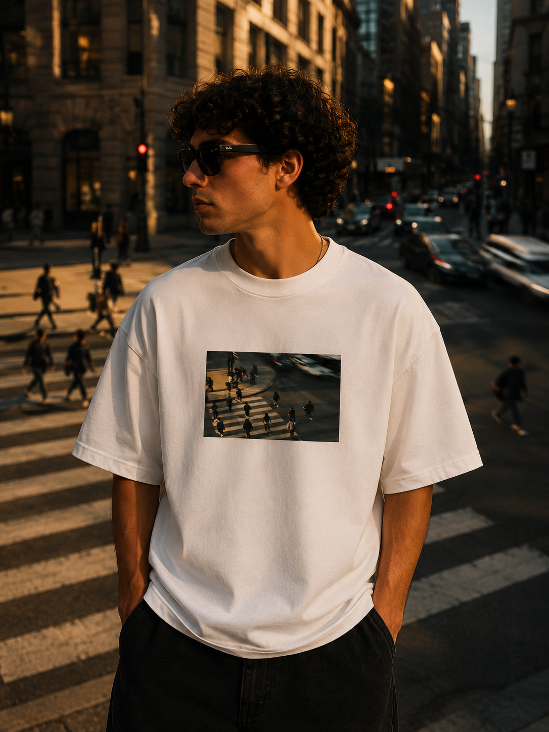 Archive frame box tee