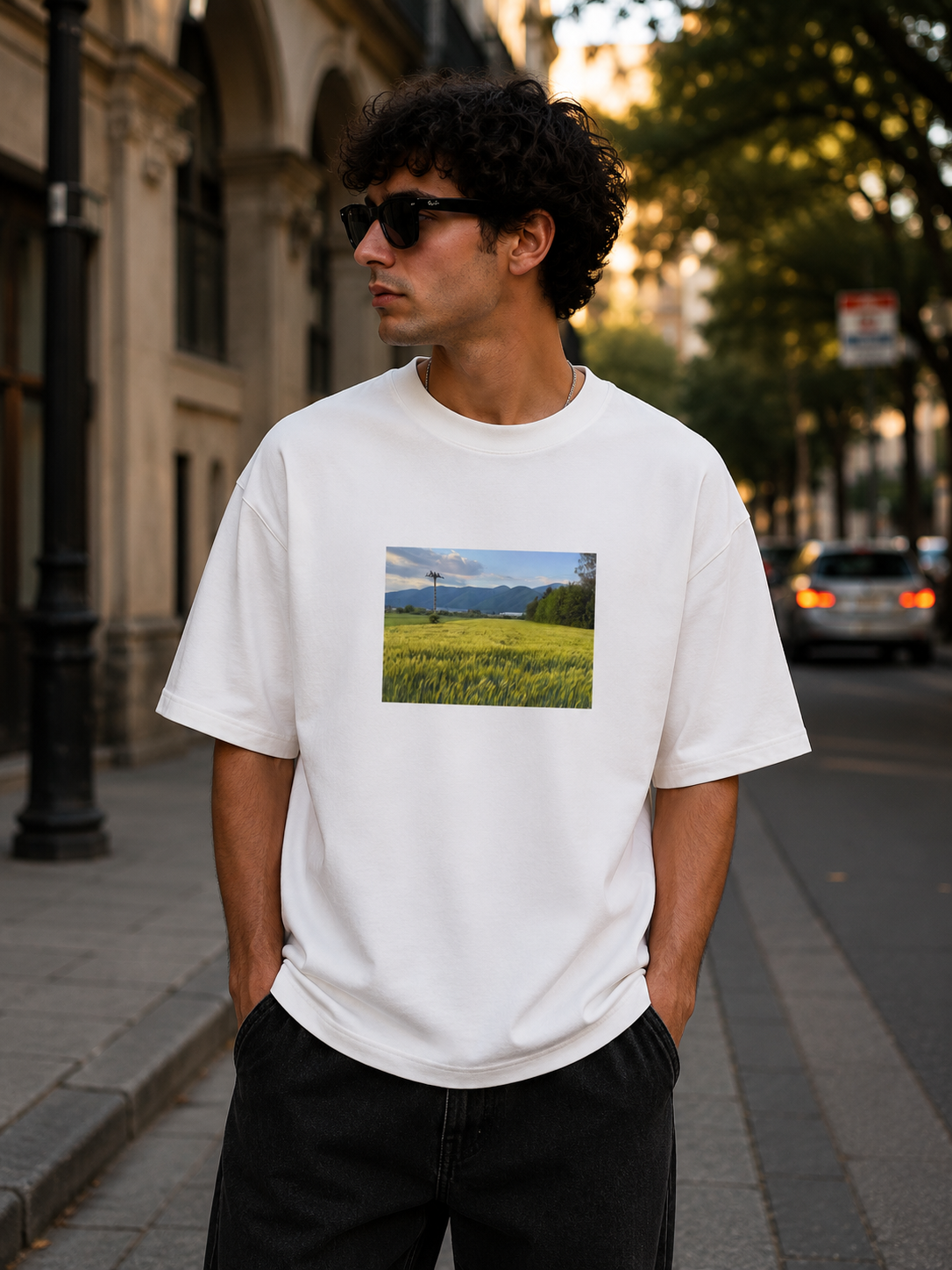 Archive box tee